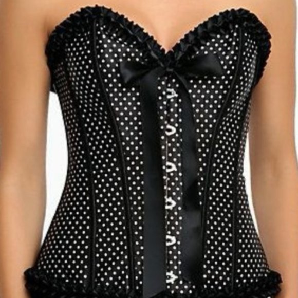 Polka Party Corset Top